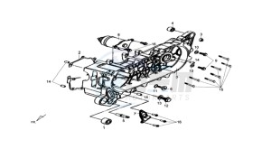 SYMPHONY ST 50 drawing CRANKCASE LEFT / STARTER