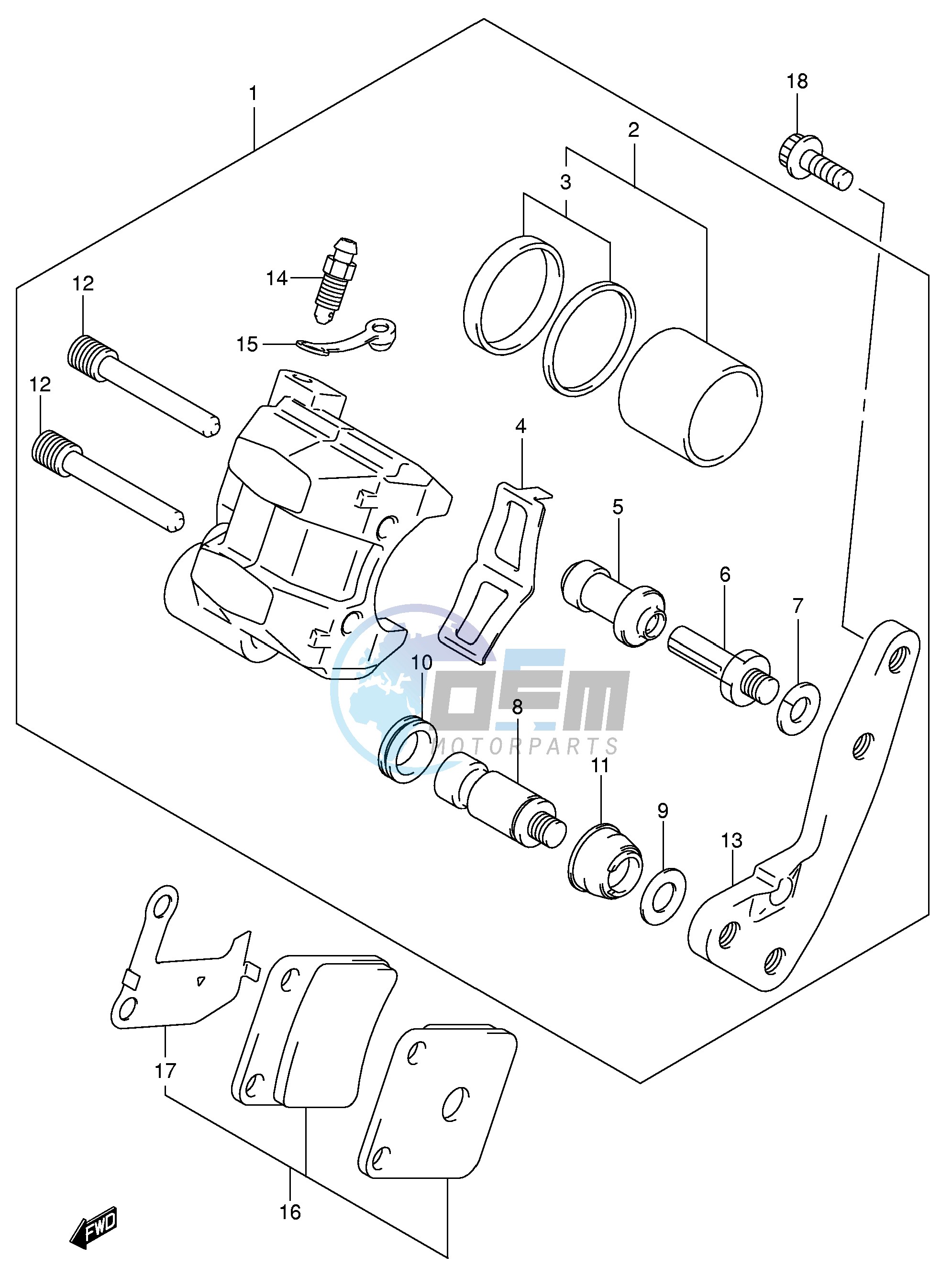 FRONT CALIPER