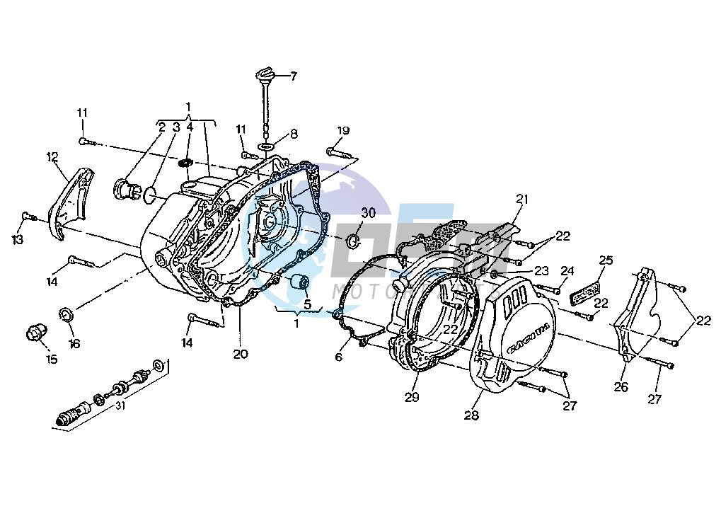 CRANKCASE COVER