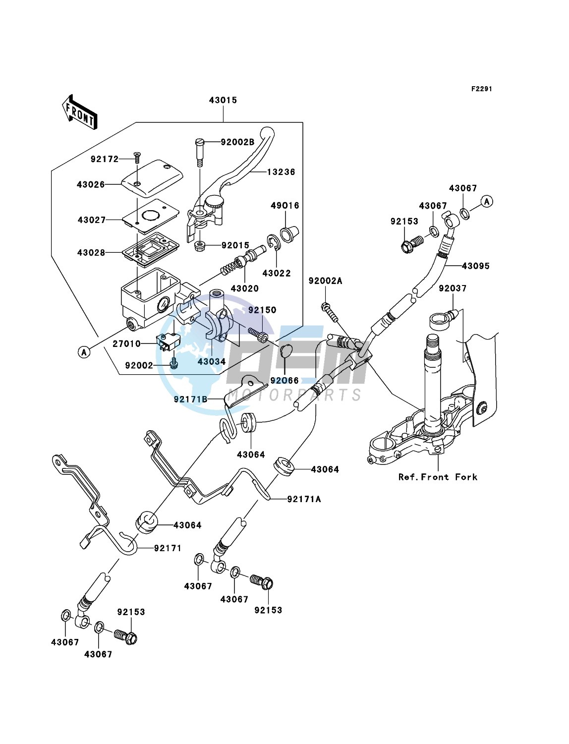 Front Master Cylinder