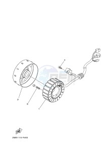 YXE700E YXE70WPHG WOLVERINE EPS CAMO (2MB9) drawing GENERATOR