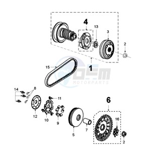 VIVA 2 SL4 A drawing CLUTCH