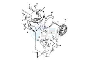 XC T CYGNUS 125 drawing AIR SHROUD , FAN