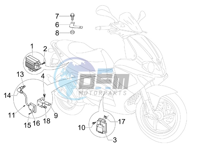 Voltage Regulators - Electronic Control Units (ecu) - H.T. Coil