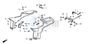 SH75 drawing BODY COVER