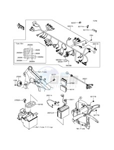 VULCAN 900 CLASSIC VN900BGF GB XX (EU ME A(FRICA) drawing Chassis Electrical Equipment