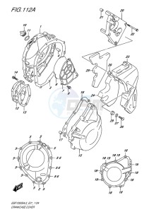 GSF-1250S ABS BANDIT EU drawing CRANKCASE COVER