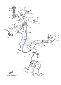 MT-09 SP MTN890D (BAM1) drawing FRONT MASTER CYLINDER