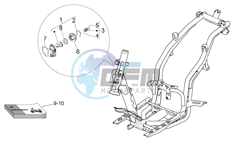 Lock hardware kit