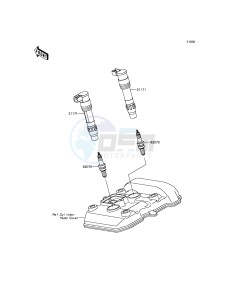 Z300 ER300AGF XX (EU ME A(FRICA) drawing Ignition System