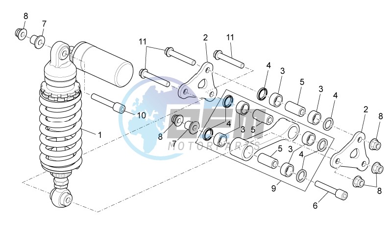 Rear Shock absorber