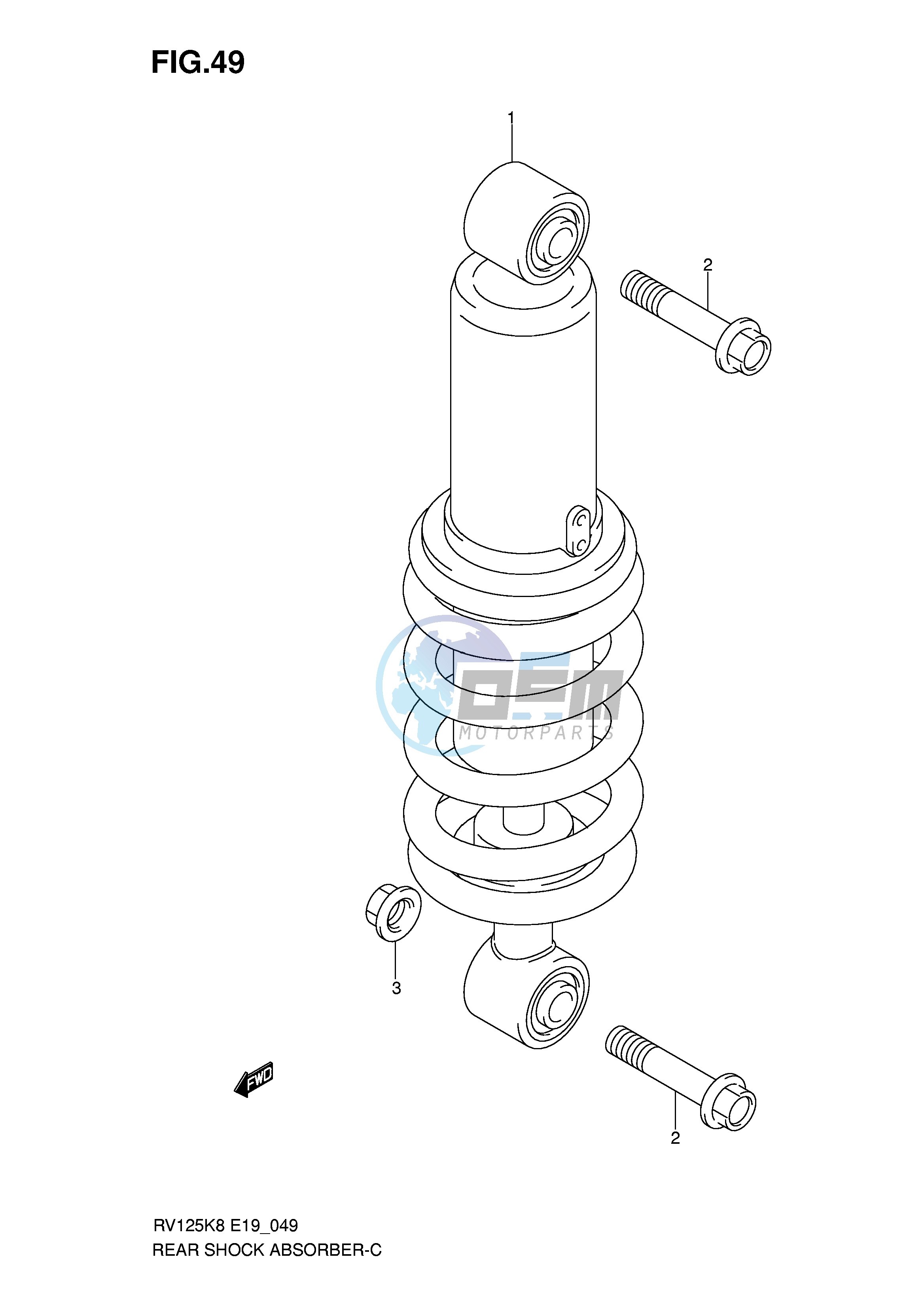 REAR SHOCK ABSORBER