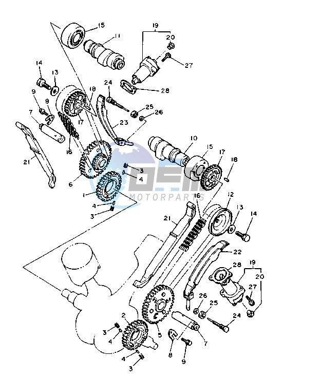 CAMSHAFT -CHAIN