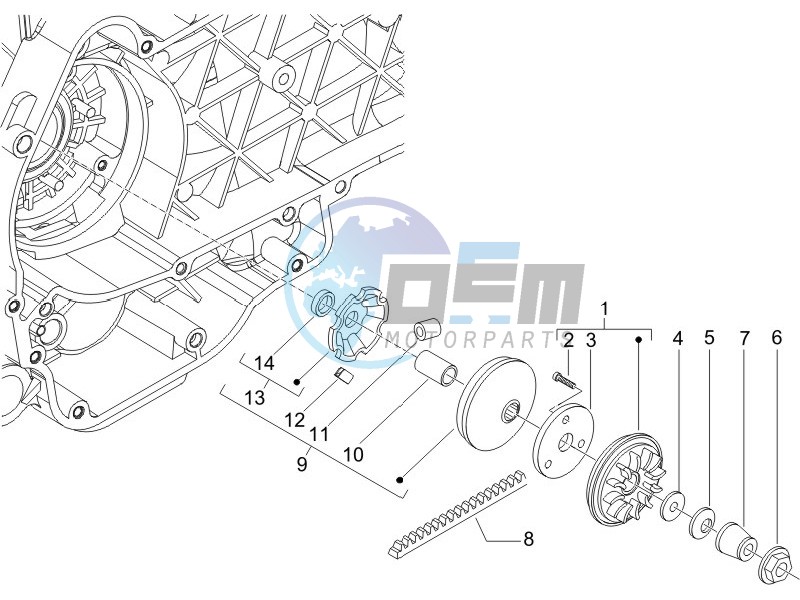 Driving pulley