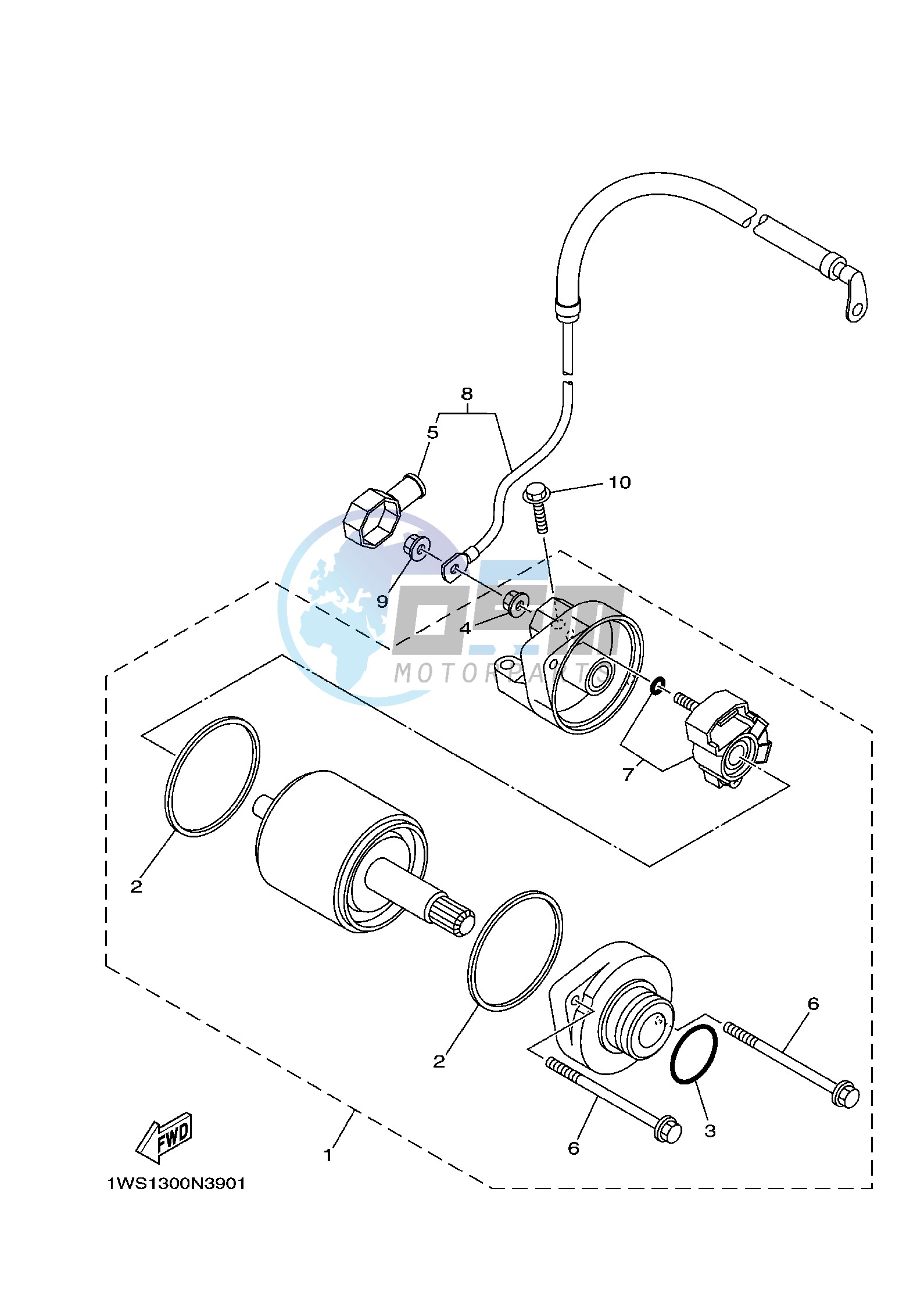 STARTING MOTOR