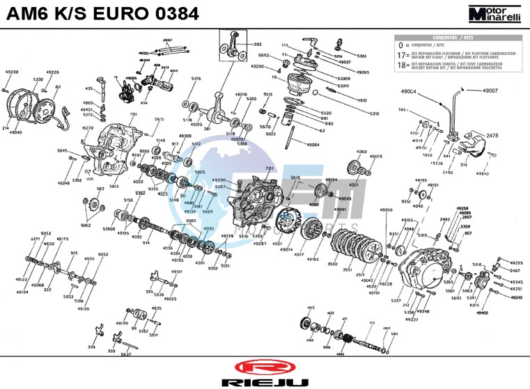 ENGINE  AM6 KS 0384