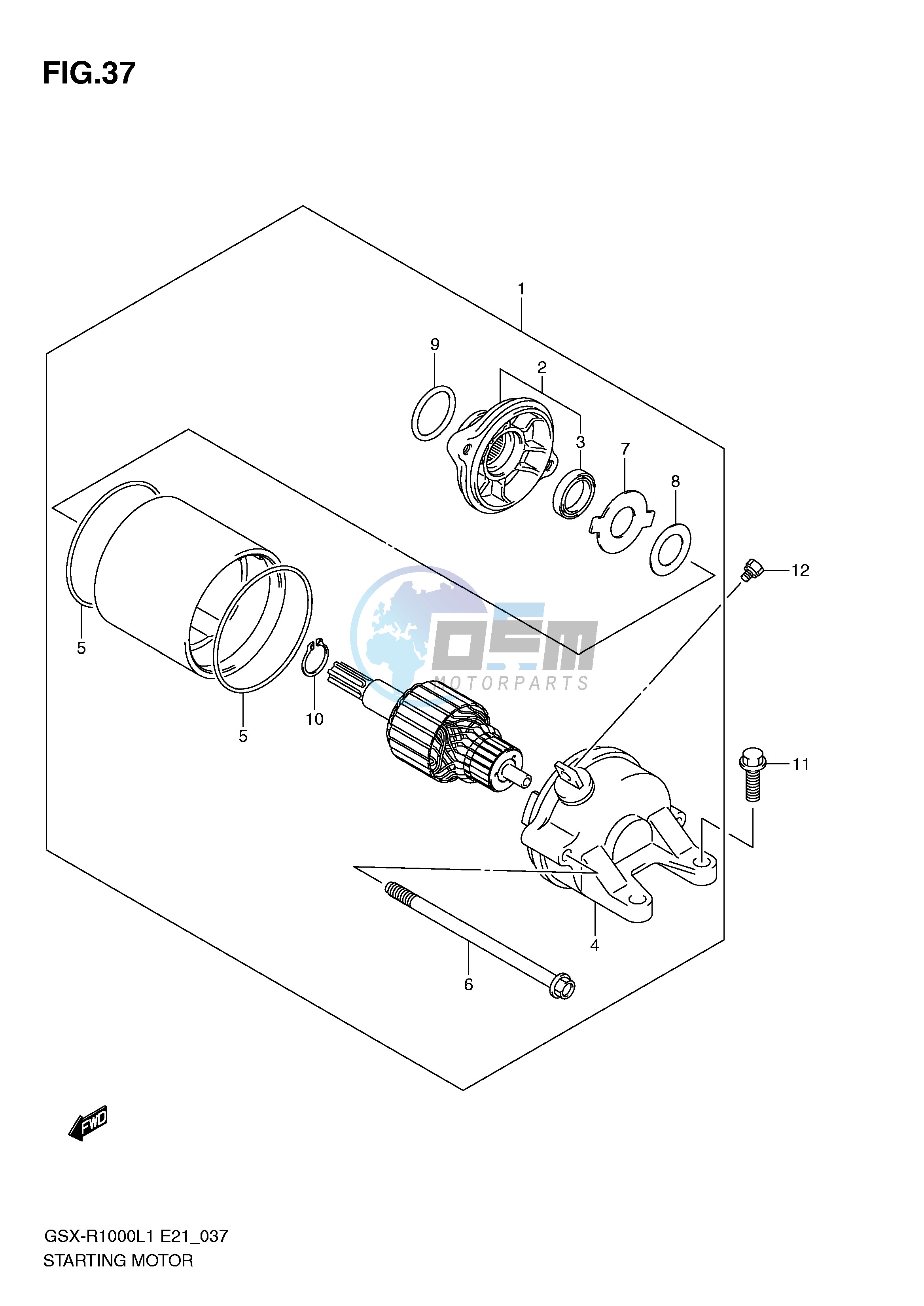 STARTING MOTOR