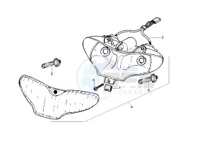 Runner VX-VXR 125-200 125 drawing Headlight