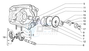 Super Hexagon 180 GTX 12 inch drawing Rocker arm support