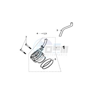 LUDIX 10 SP BLASTER drawing AIR INLET