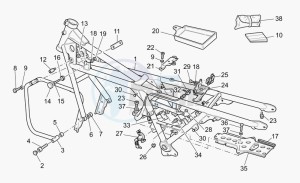 California 1100 Stone - Metal PI EV/EV Touring PI drawing Frame