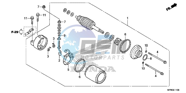 STARTING MOTOR