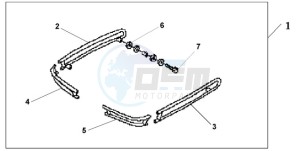 GL18009 Australia - (U) drawing SADDLEBAG GUARD P