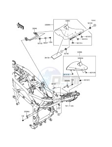 NINJA_250SL_ABS BX250BFF XX (EU ME A(FRICA) drawing Seat