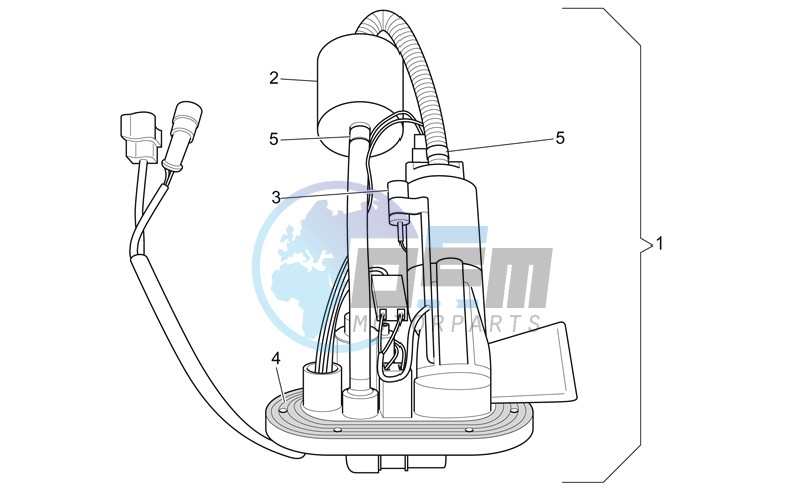 Internal fuel pump