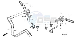 CBF10009 Europe Direct - (ED) drawing SWITCH/CABLE