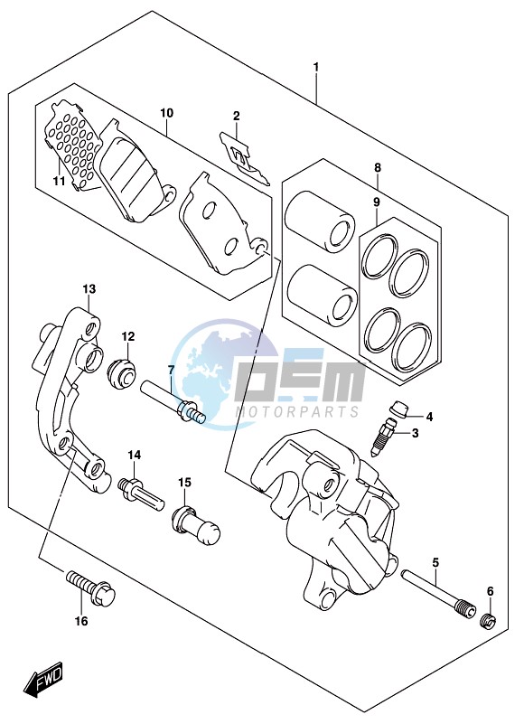 FRONT CALIPER