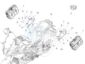 CAPONORD 1200 RALLY E3 ABS (NAFTA) drawing Side cases