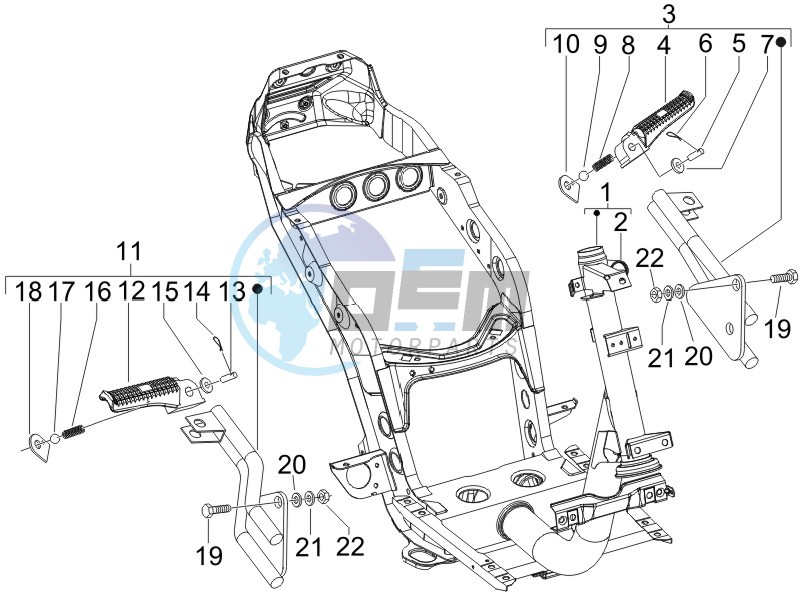 Frame bodywork