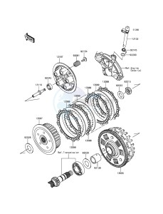 VERSYS 650 ABS KLE650FGF XX (EU ME A(FRICA) drawing Clutch