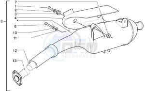 X9 125 drawing Silencer