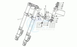 Sport Corsa 1100 drawing Steering