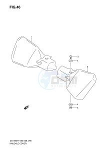 DL1000 (E3-E28) V-Strom drawing KNUCKLE COVER