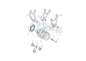 WR F 450 drawing SHIFT CAM-FORK