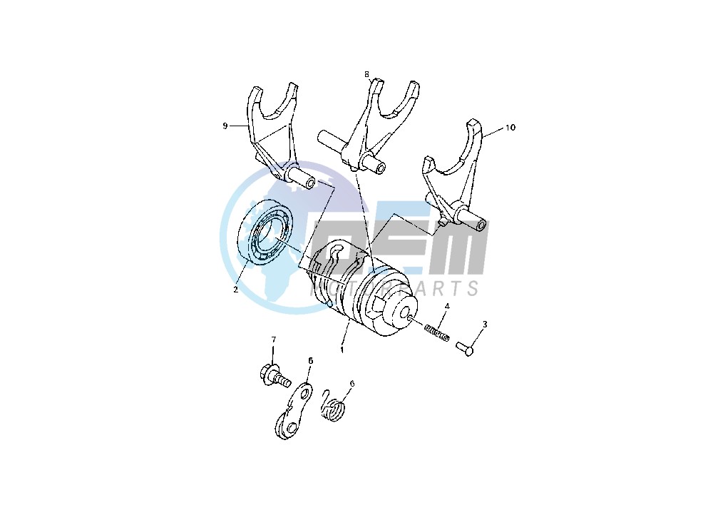 SHIFT CAM-FORK