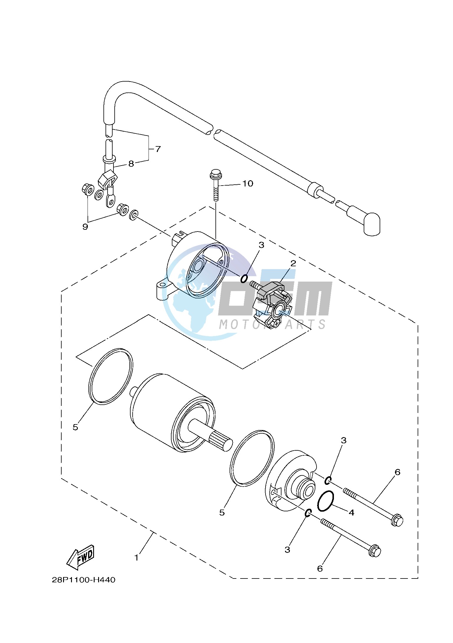 STARTING MOTOR