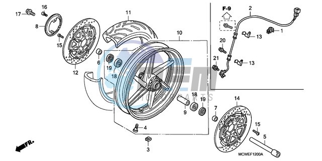 FRONT WHEEL