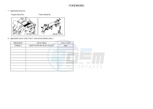 TT-R50 TT-R50E (2CJJ 2CJK 2CJL) drawing .4-Content