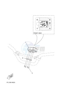 NS50N AEROX NAKED (1PL1 1PL1 1PL1) drawing METER