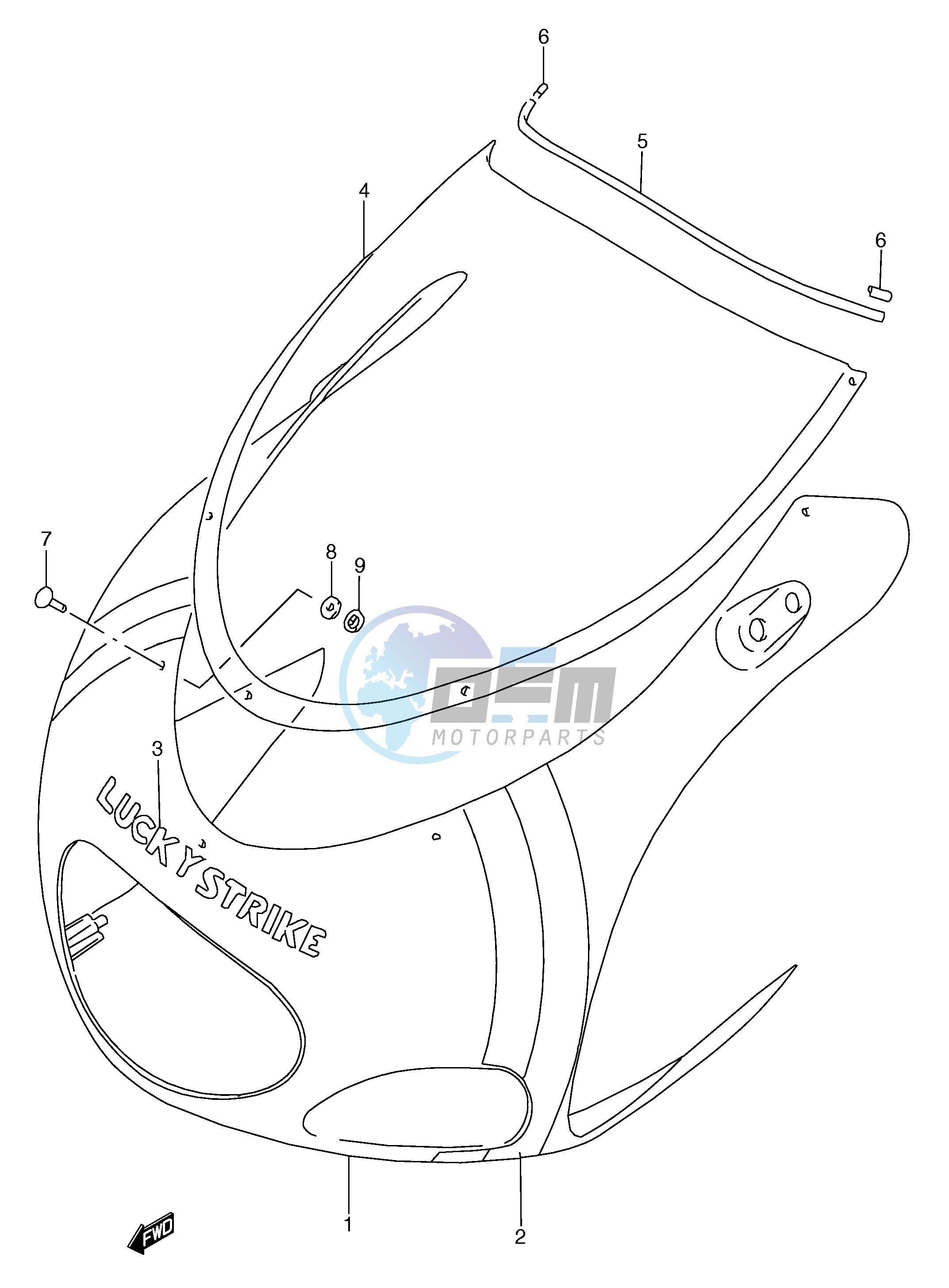 COWLING BODY (FOR G11)