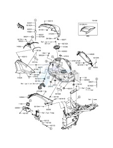 Z800 ABS ZR800DGF UF (UK FA) XX (EU ME A(FRICA) drawing Fuel Tank