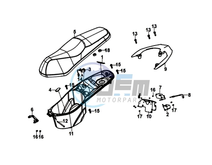 BUDDYSEAT - REAR LUGGAGE FRAME