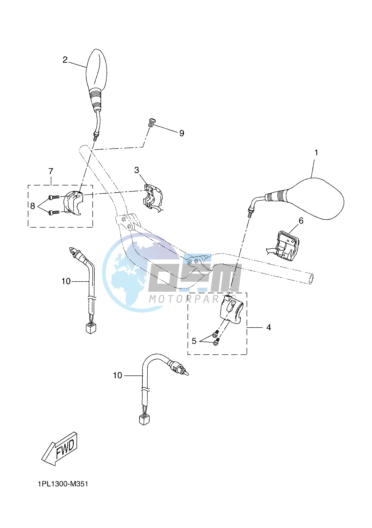 HANDLE SWITCH & LEVER