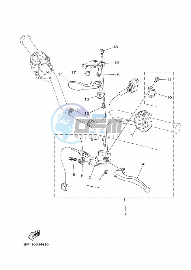 HANDLE SWITCH & LEVER