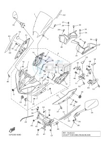 FZ8-S FZ8 FAZER 800 (42PG) drawing COWLING