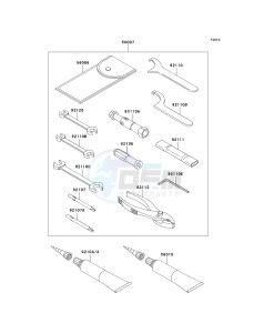 VN 900 B [VULCAN 900 CLASSIC] (6F-9F) B8F drawing OWNERS TOOLS